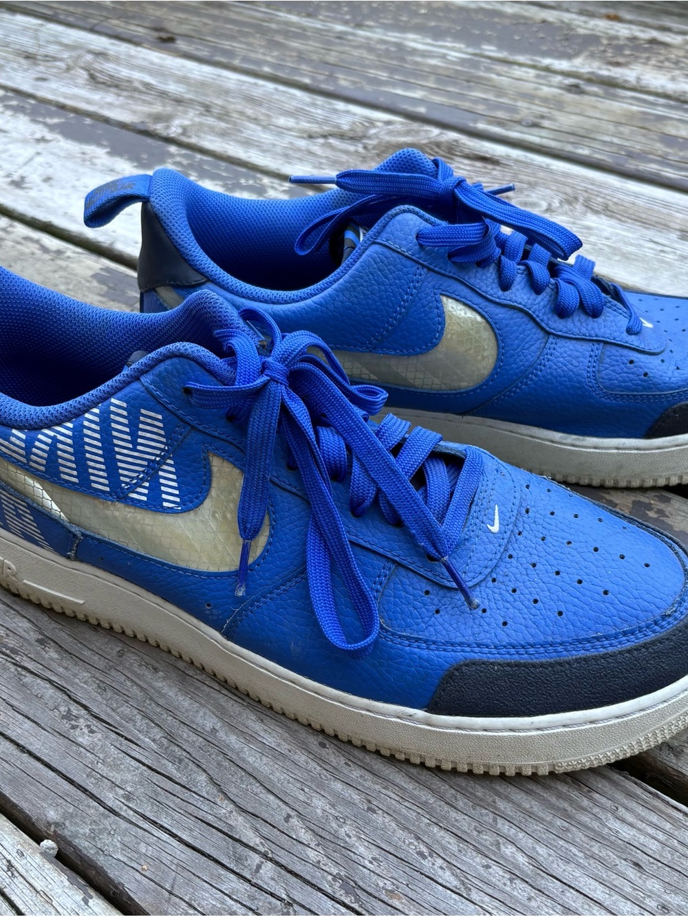 Nike Men’s Nike Blue Low-Top Sneakers size 13